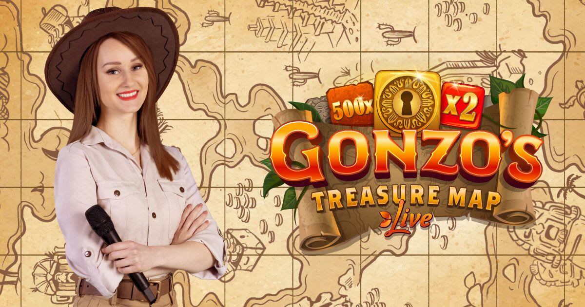 Gonzos Treasure Map Live by Evolution
