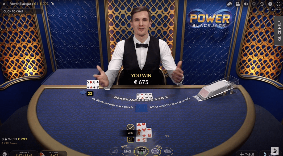 Strategies to Win at Live Power Blackjack