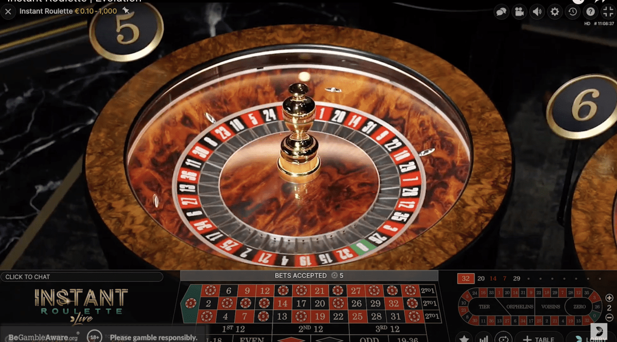Live Instant Roulette Rules and Gameplay