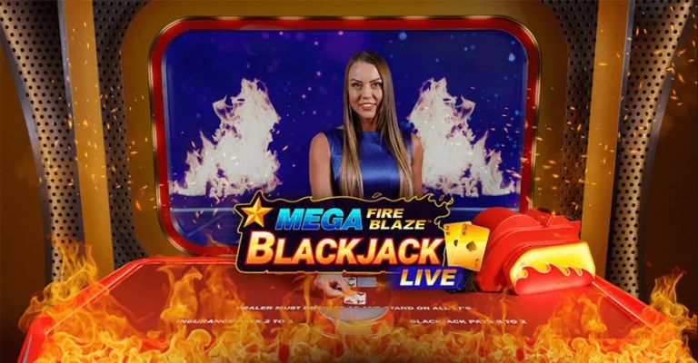 Live Mega FireBlaze Blackjack